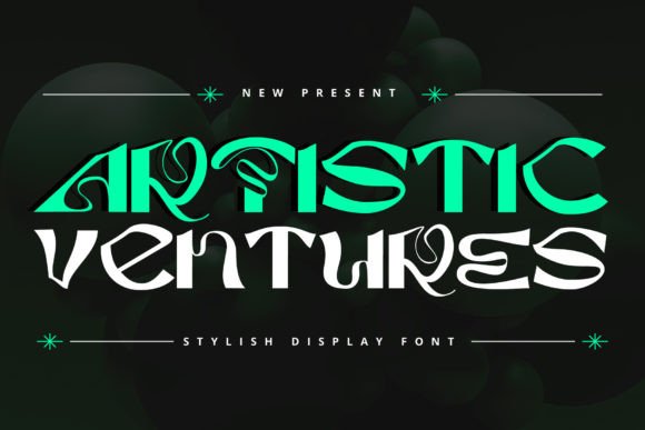 Artistic Ventures: A Unique Typeface for Modern Web Design