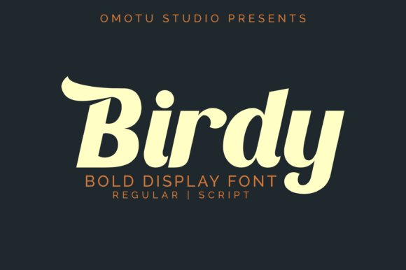Birdy: The Bold Display Font That Elevates Small Business Branding