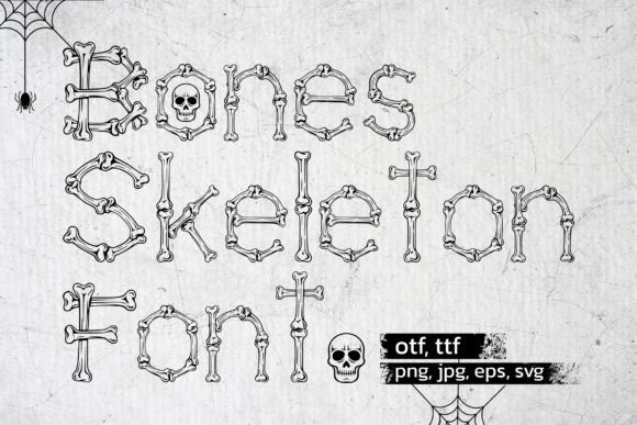 Bones Skeleton: The Perfect Display Font for Spooky Web Design