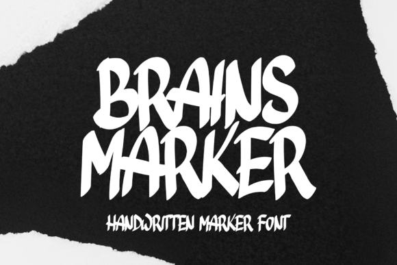 Brains Marker: The Handwritten Typeface That Transforms Your Brand