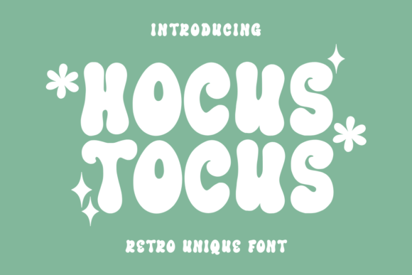 Bringing Playful Charm to Your Shop with Hocus Tocus Display Font