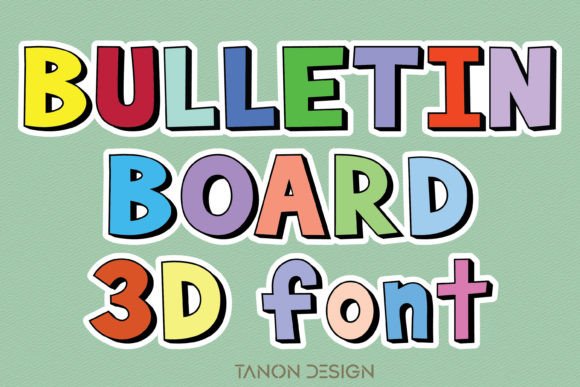 Bulletin Board: A Creative Display Font for Your Brand