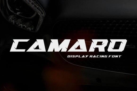 Camaro: The High-Octane Display Font for Bold Branding