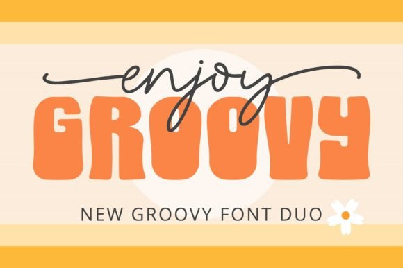 Enjoy Groovy: The Perfect Retro Display Font for Handmade Brands