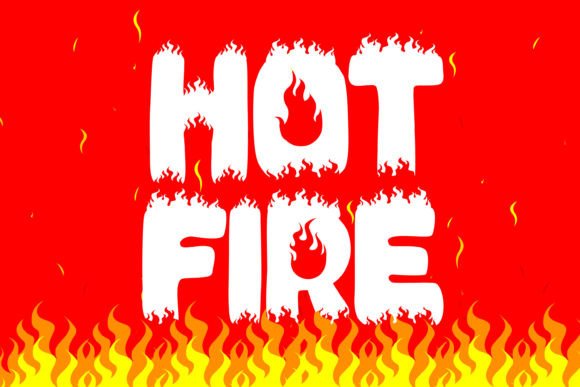 Hot Fire: The Display Typeface That Ignites Your Brand Identity