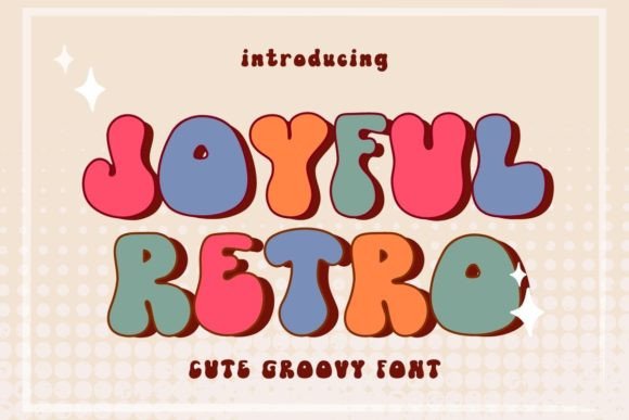 Joyful Retro: The Perfect Display Typeface for Editorial Design