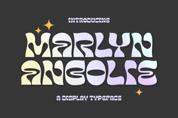 Marlyn Angolie: The Retro Display Font for Scroll-Stopping Campaigns
