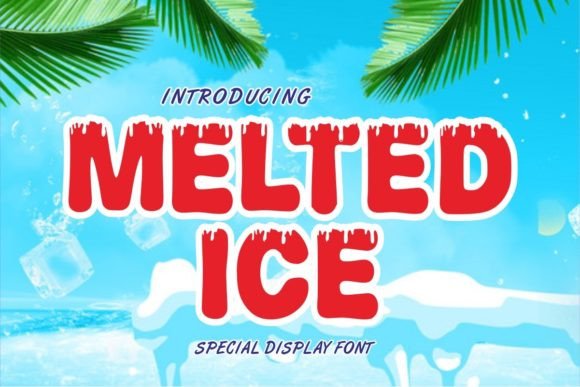 Melted Ice: The Bold Display Typeface for Modern Web Design