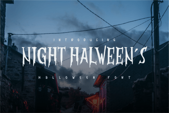Night Halween s: The Premium Display Font for Seasonal Campaigns