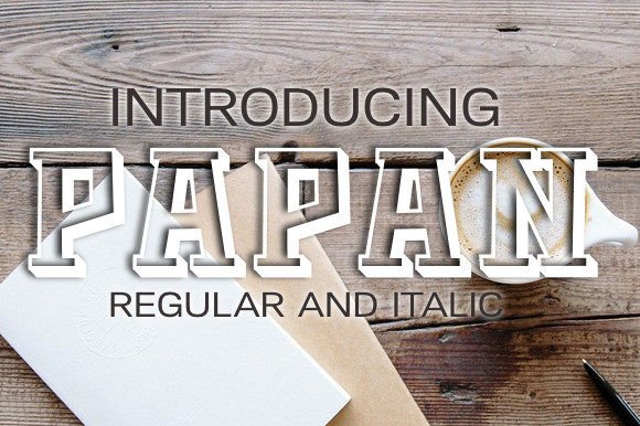 Papan: The 3D Display Font That Elevates Digital Brand Experiences
