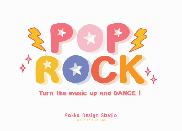 Pop Rock: The Bold Typeface That Amplifies Your Campaign Energy