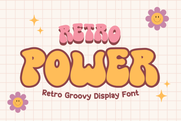Retro Power: The Groovy Typeface for Bold Editorial Design