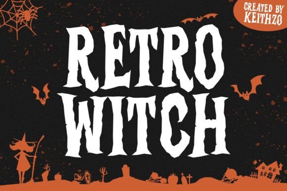 Retro Witch: The Ultimate Display Typeface for Bold Campaigns