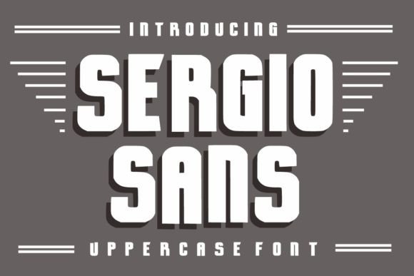 Sergio Sans: The Bold Display Typeface for High-Impact Web Design