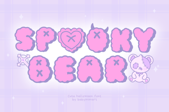 Spooky Bear: The Perfect Creative Font for Seasonal Branding