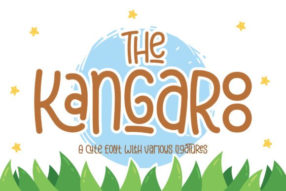 The Kangaroo: A Playful Display Font for Handmade Brands