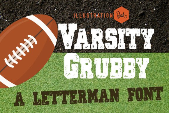 Varsity Grubby: A Gritty Typeface for Authentic Brand Identity